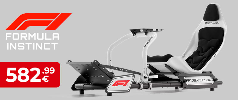 Playseat Formula Instinct F1 Edition Blanco Playseat Formula Instinct F1 Edition Blanco
