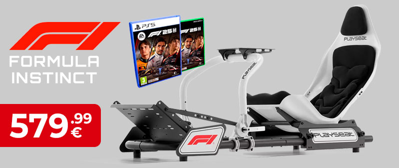 Playseat Formula Instinct F1 Edition Blanco Playseat Formula Instinct F1 Edition Blanco