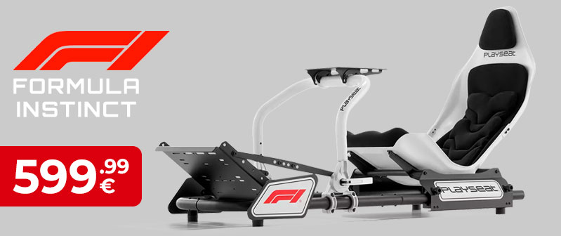 Playseat Formula Instinct F1 Edition Blanco Playseat Formula Instinct F1 Edition Blanco